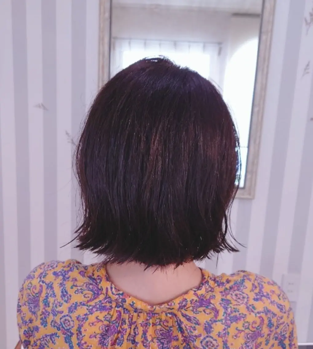 シャンプーなしメンテナンスカットの写真