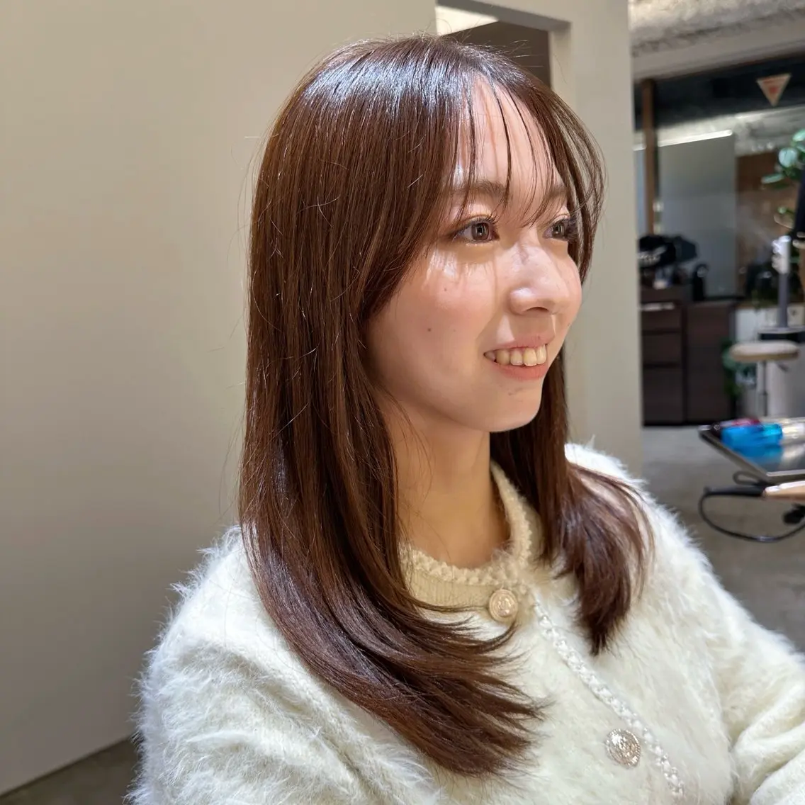 セミロング レイヤーカット 似合わせカット カット ヘアカラー トリートメント 骨格診断/宮澤瑞穂 ボブ/レイヤー/銀座のヘアスタイル