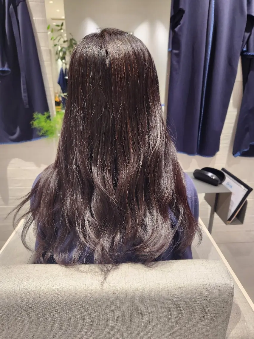 ロング カラー 💜艶髪カラー💜 🎶富川美希🎶のヘアスタイル