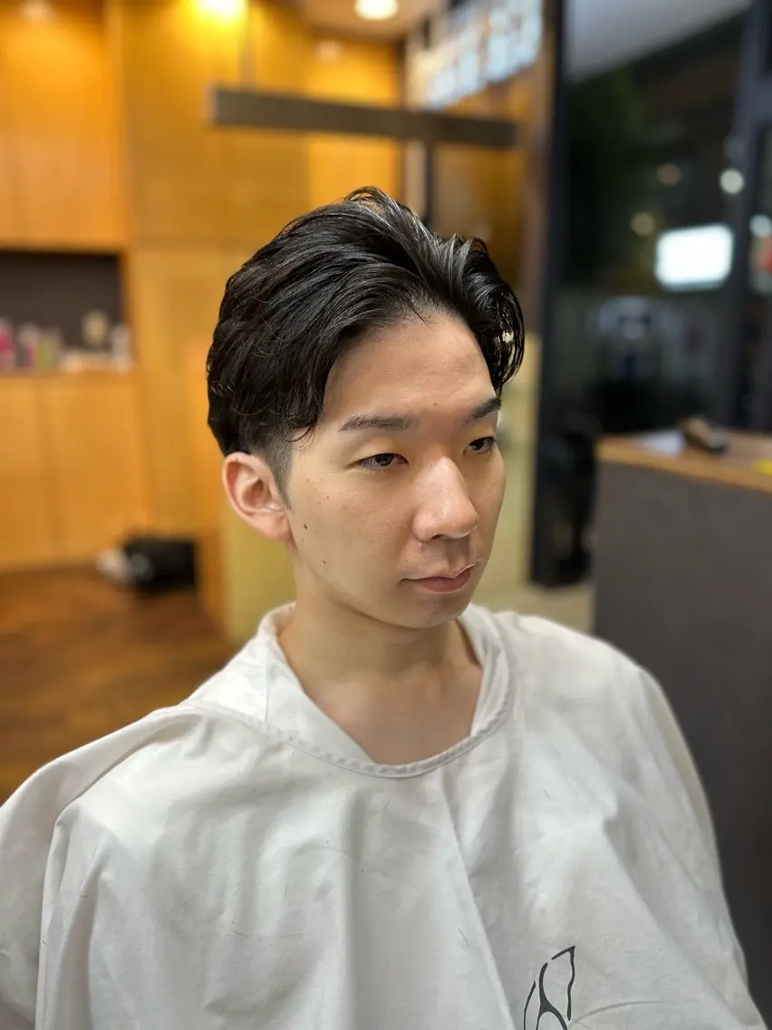 ショート メンズ カット 大貫 真実也のヘアスタイル
