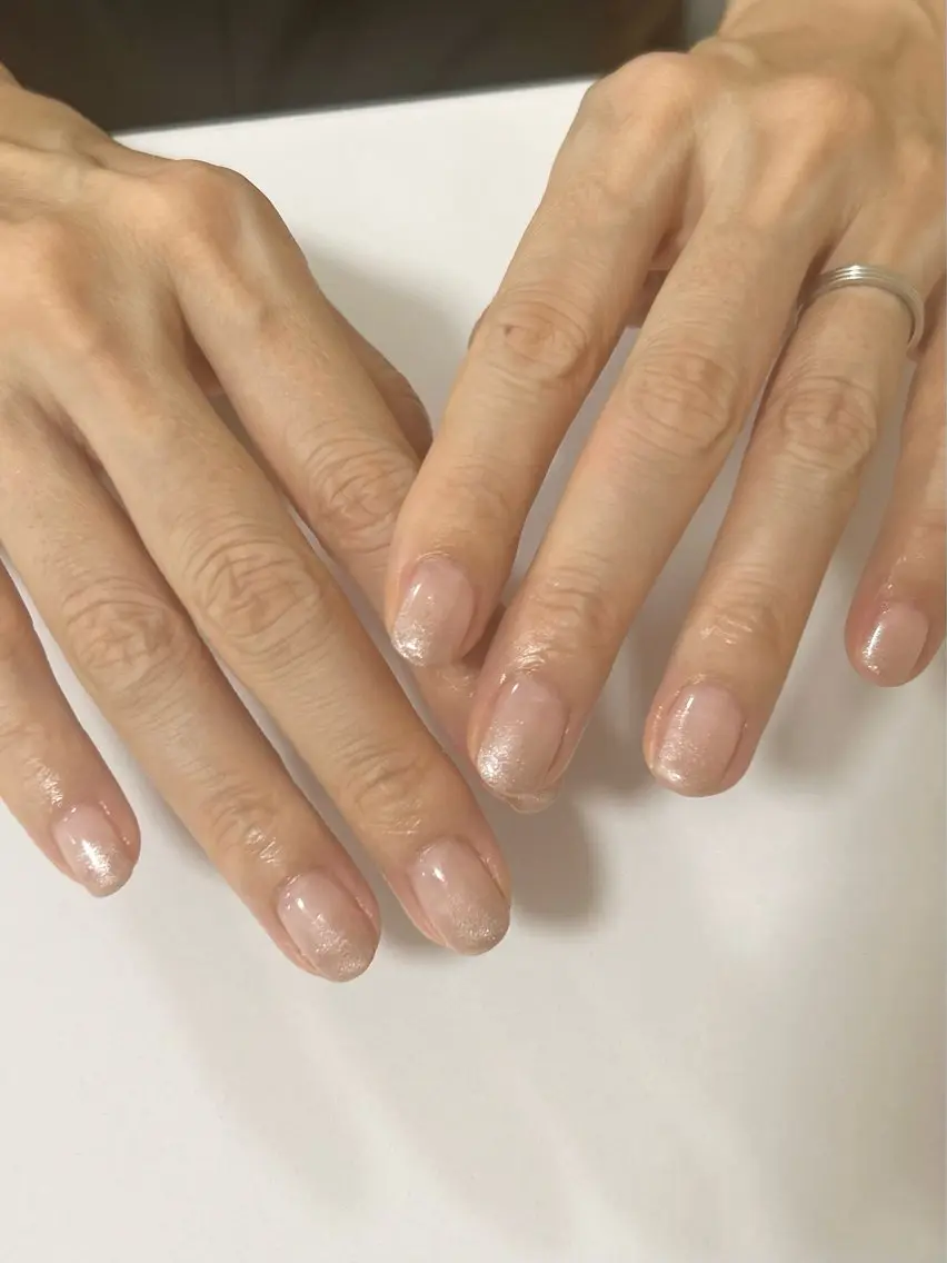 ネイル グラデーション オフィスネイル ハンドネイル MIZUKI Felice浦和東口のネイルデザイン