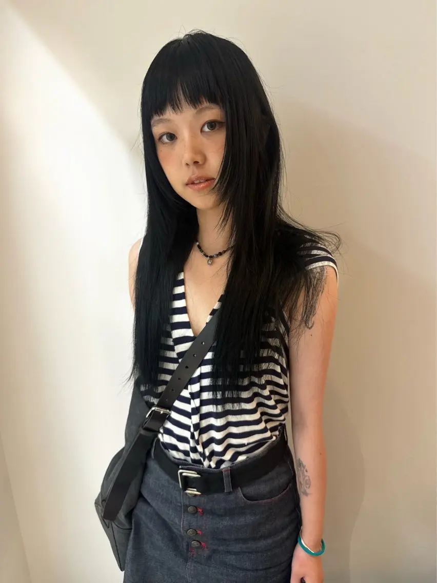 ロング カラー カット ヘアカラー トリートメント misa___boo MISAのヘアスタイル