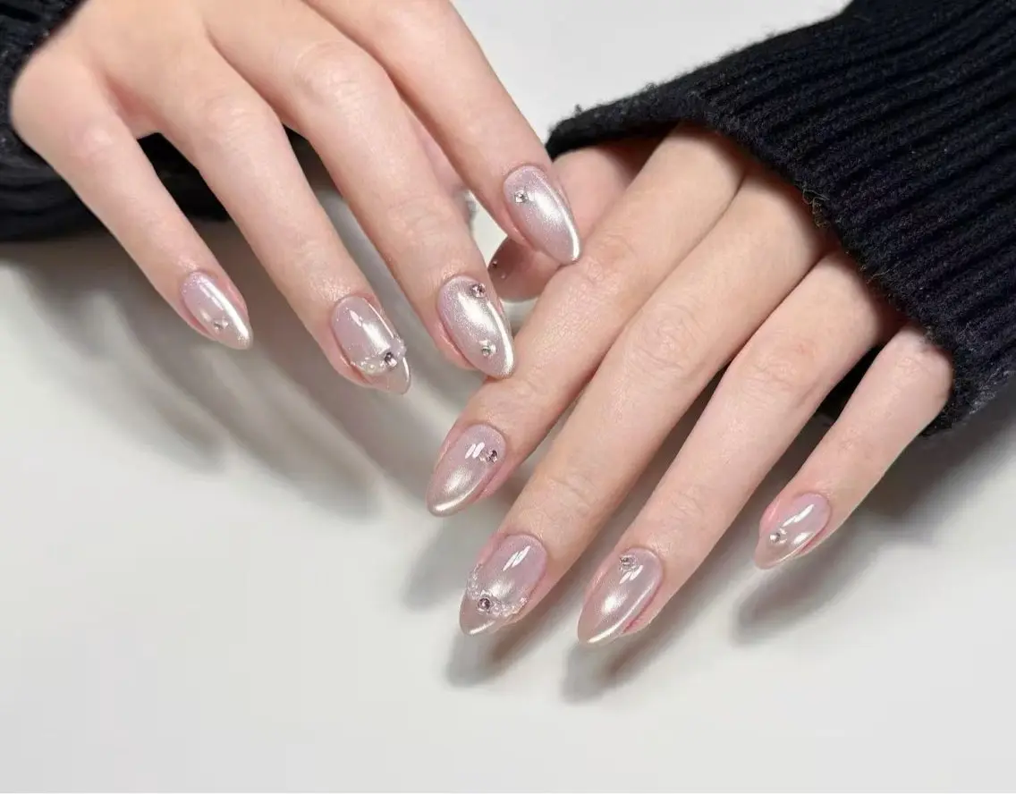 ネイル チークネイル 長さ出し フットネイル フレンチネイル ジェルネイル ハンドネイル Fancy nail salonのネイルデザイン