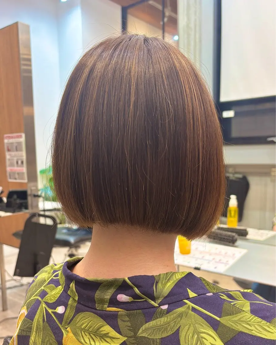 ミディアム ボブ カット 高橋一平 elima byのヘアスタイル