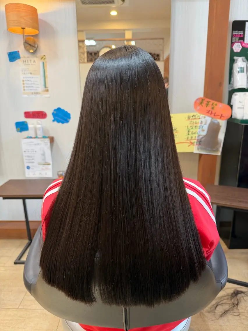 髪質改善ストレートの写真