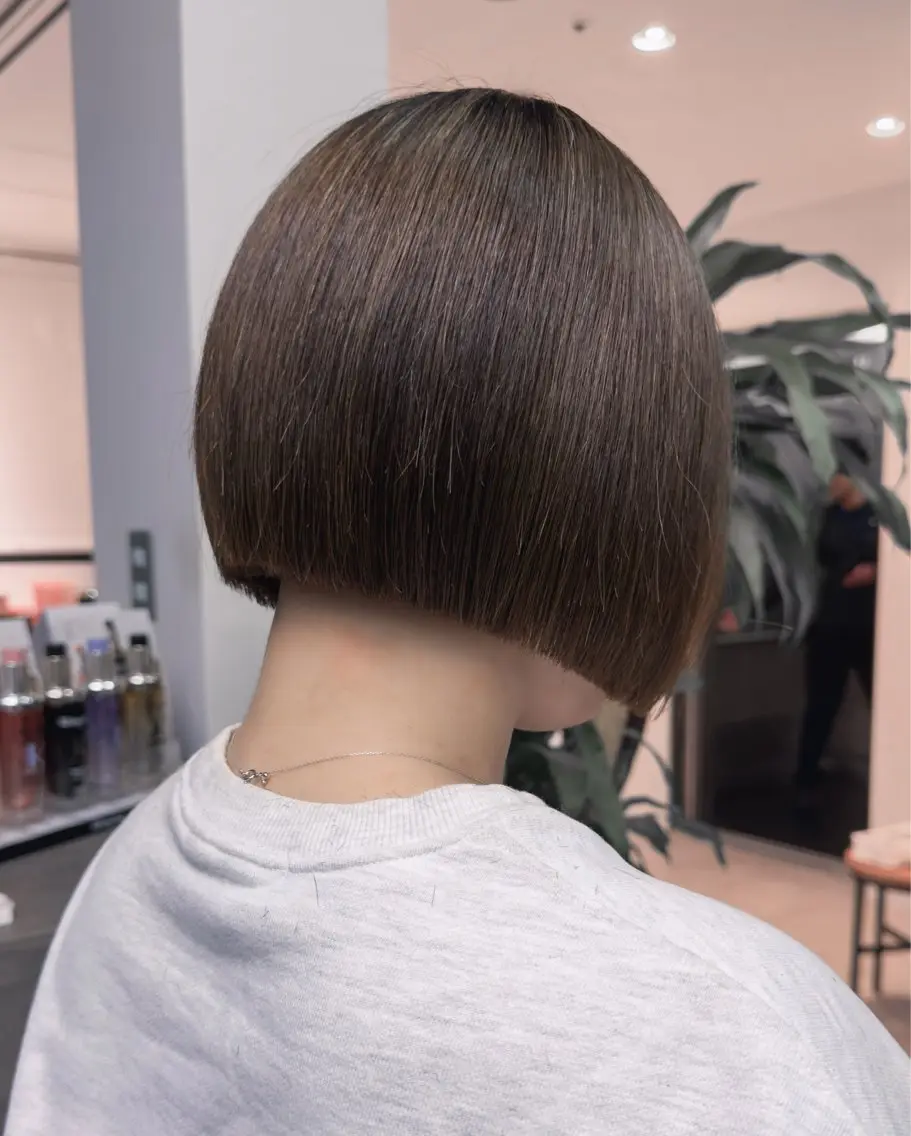 ショート ボブ トリートメント 小田 晃瑛のヘアスタイル