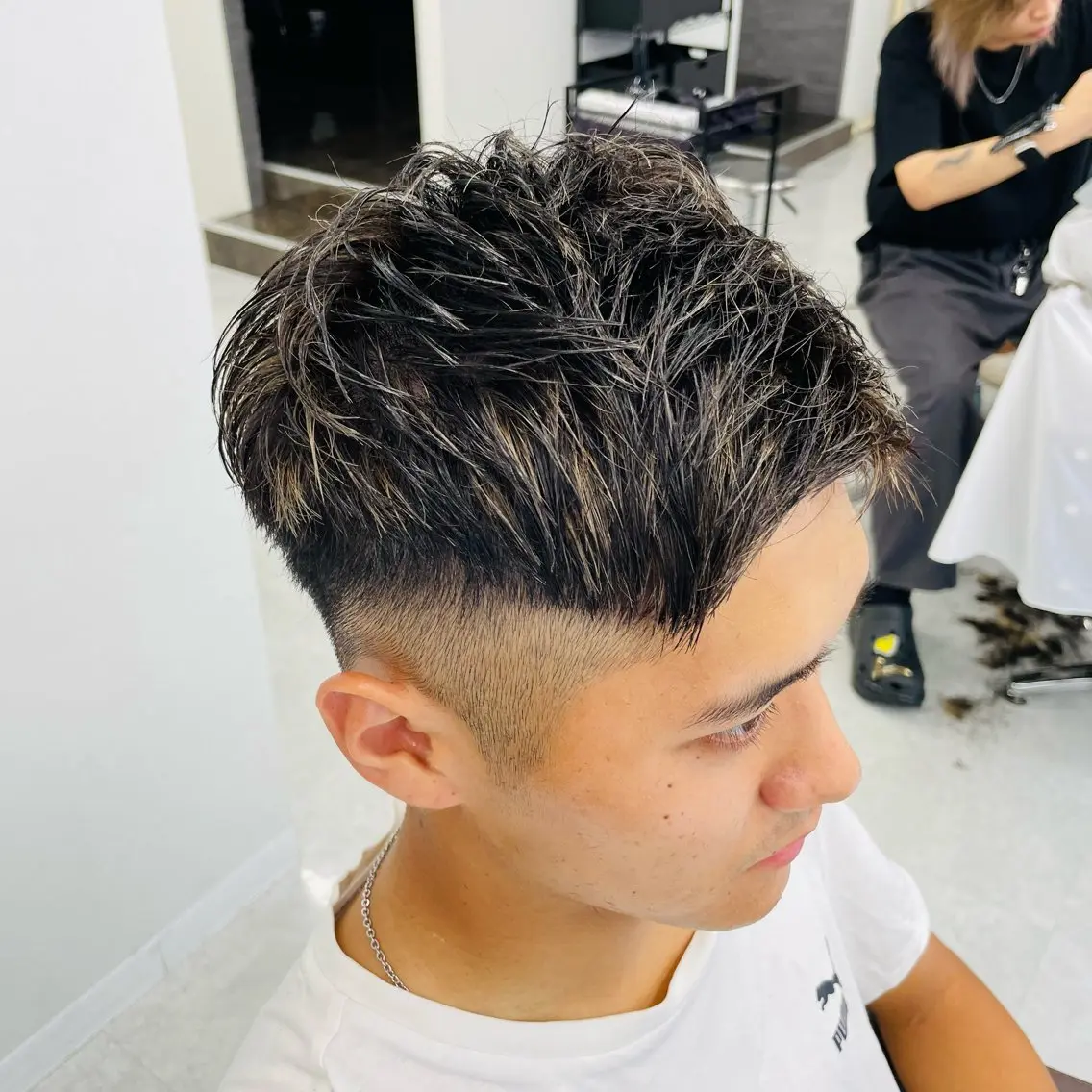 ショート カラー メンズ メンズカット特化✂︎ SHINGO 本厚木のヘアスタイル