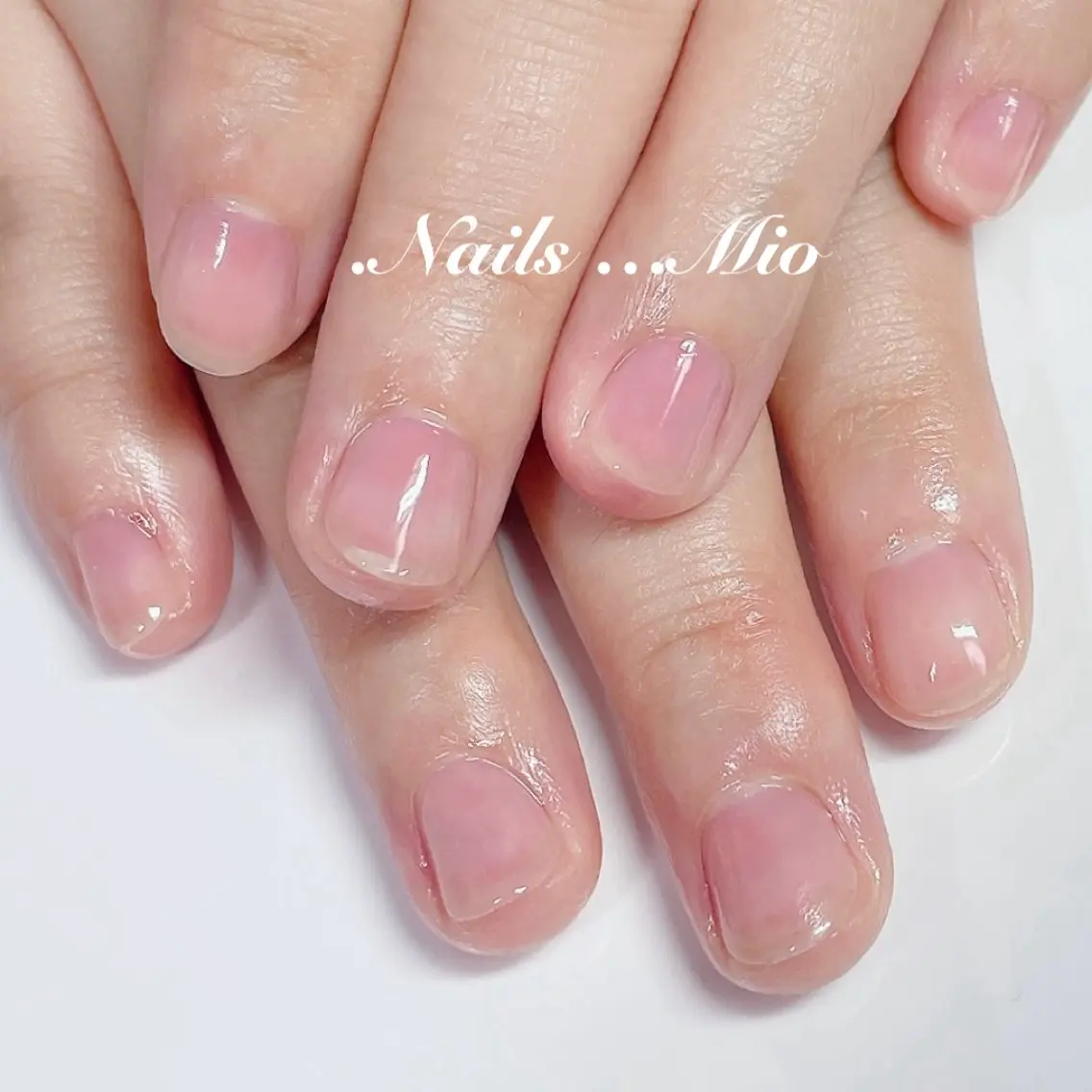 ネイル クリアネイル .Nails Mio 赤羽西ネイルサロンのネイルデザイン