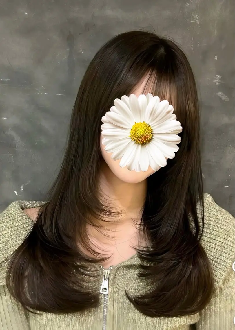 ロング 安倍 辰哉のヘアスタイル