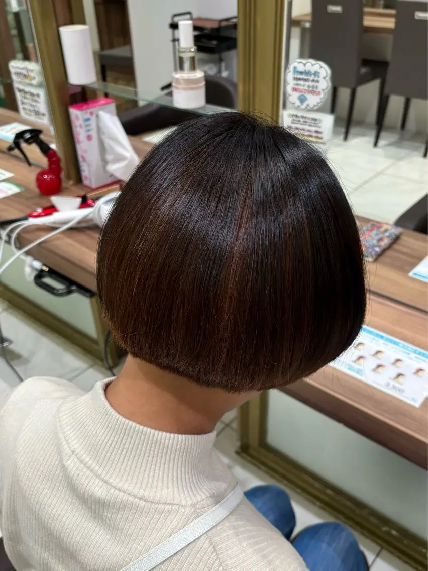 ショート カラー 兵頭こころ モデル様募集中🎀のヘアスタイル