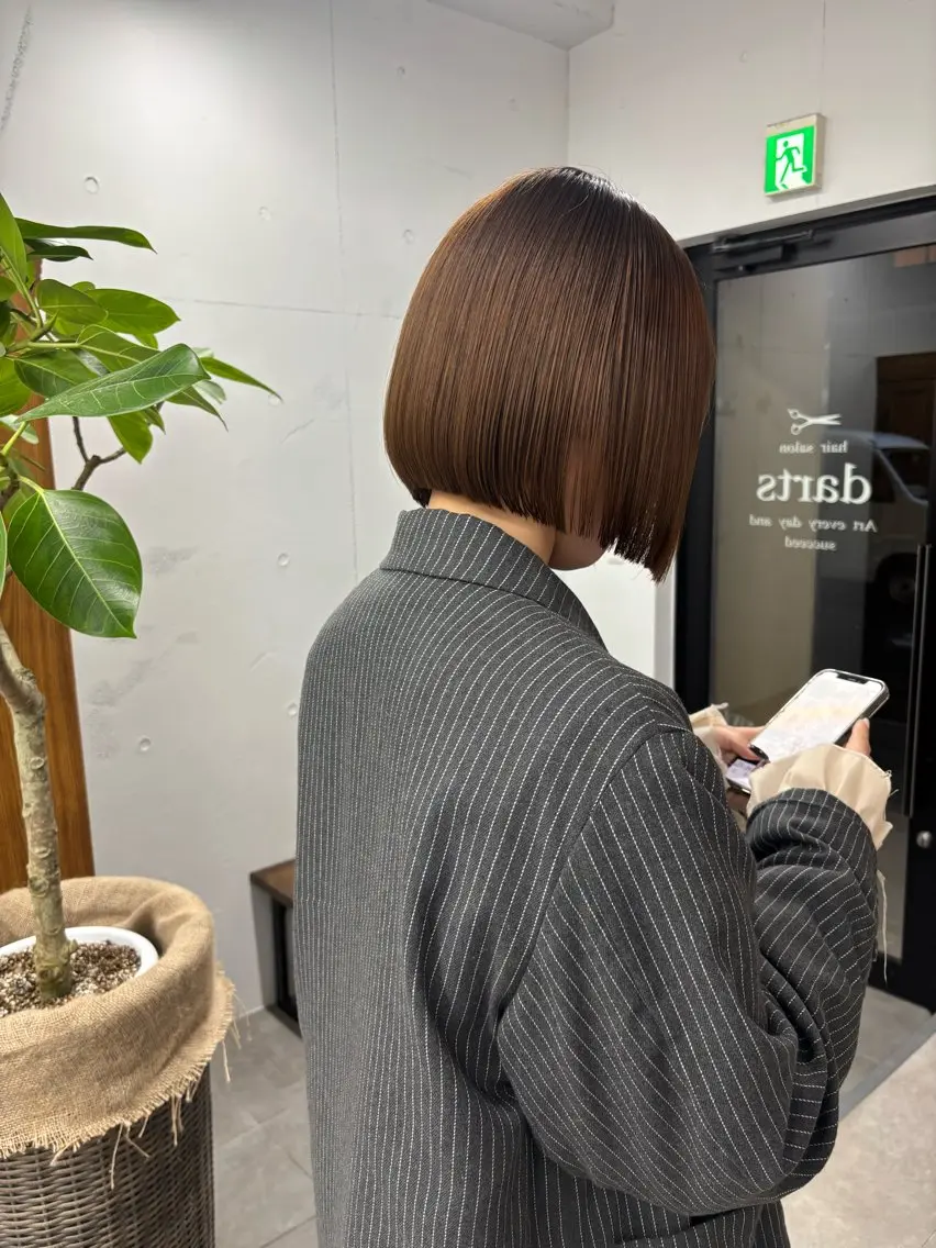 ショート ショートボブ ボブ ショートヘア マツダ レンのヘアスタイル