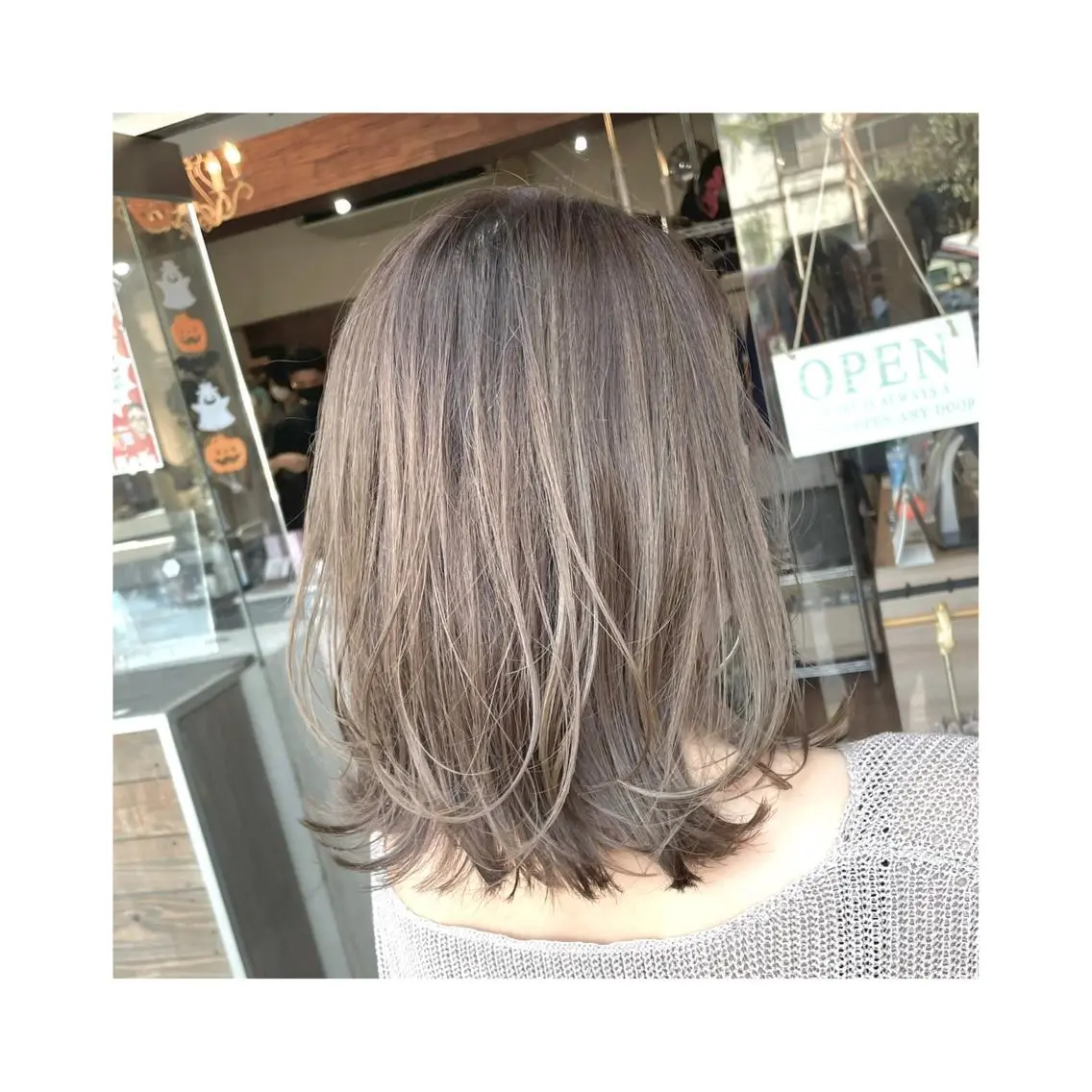 ミディアム カラー カット ヘアカラー トリートメント ish by fan .代表✂️木谷宏夢のヘアスタイル