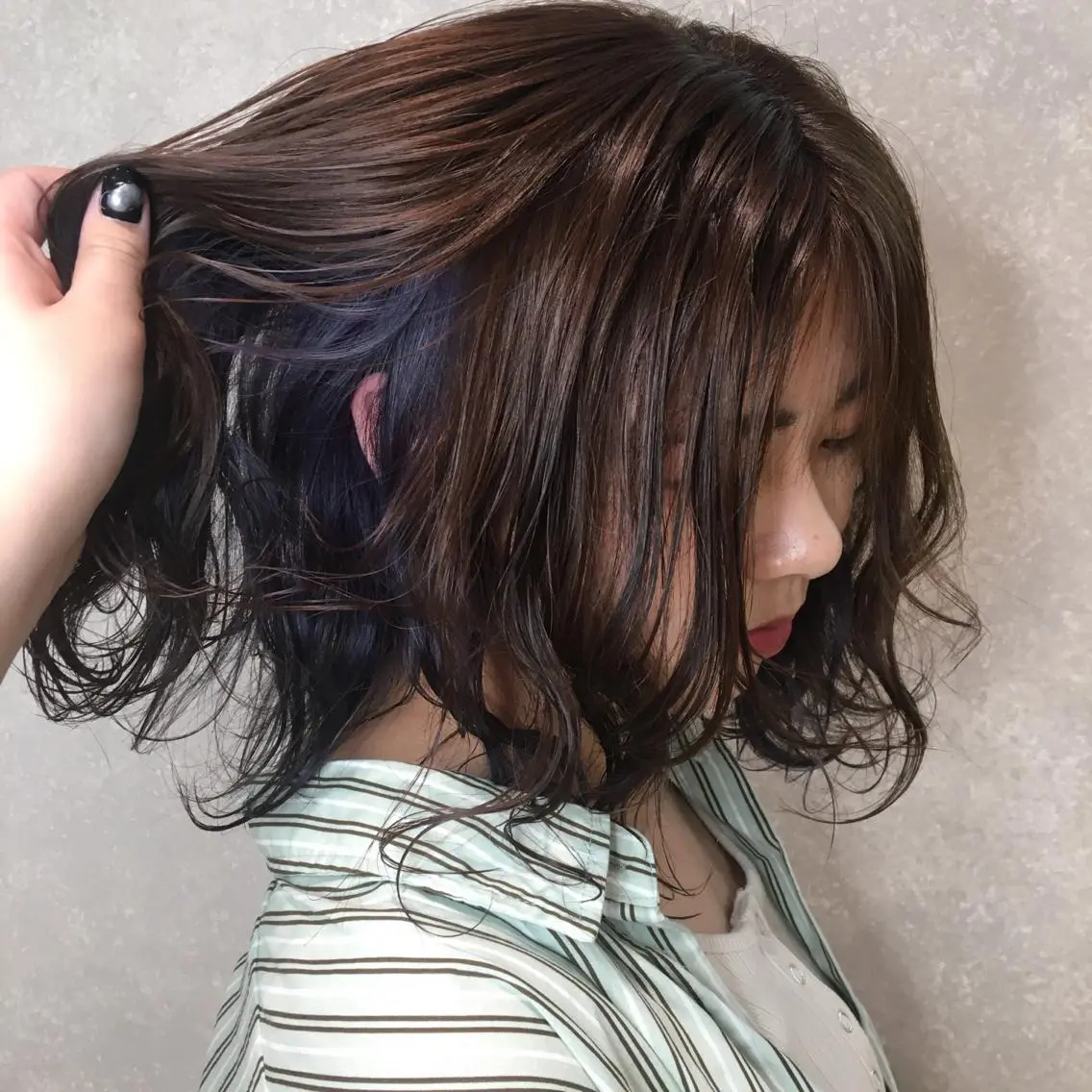 カラー 【似合わせ提案】鈴木 舞のヘアスタイル