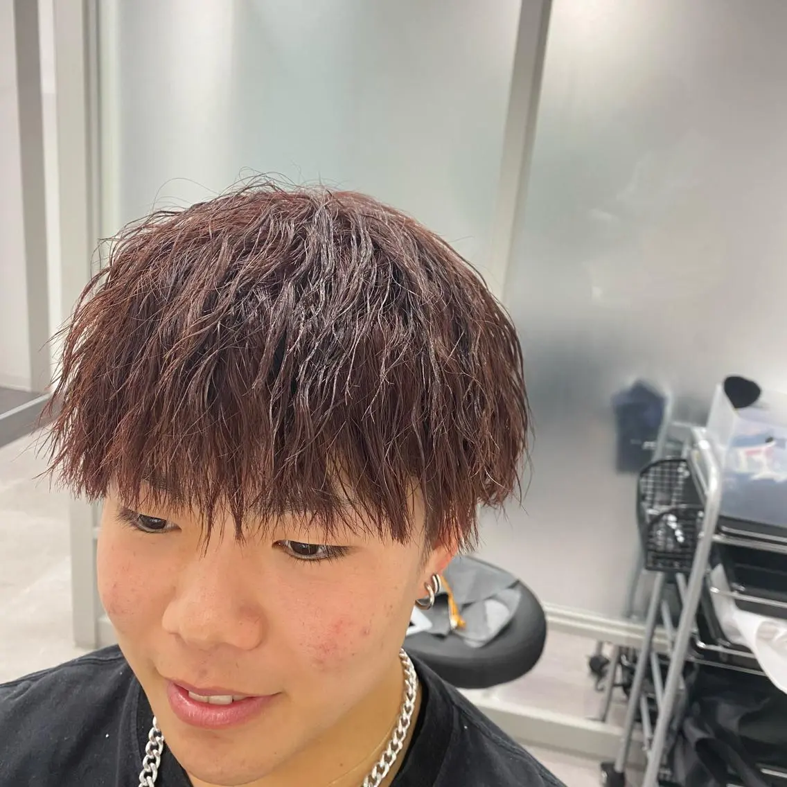 ショート パーマ メンズ メンズパーマ メンズパーマ専門★★ ナカゾノのヘアスタイル