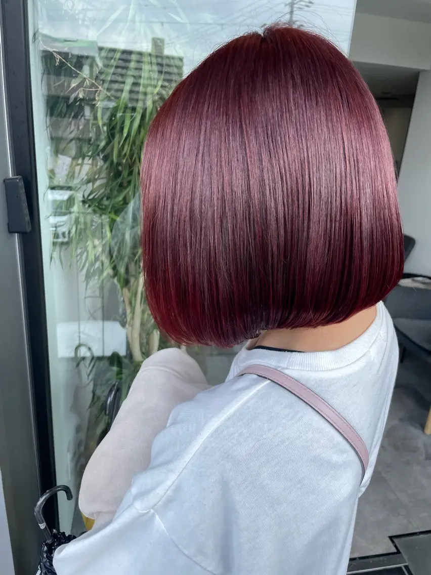 ショート カラー 谷口 優希のヘアスタイル