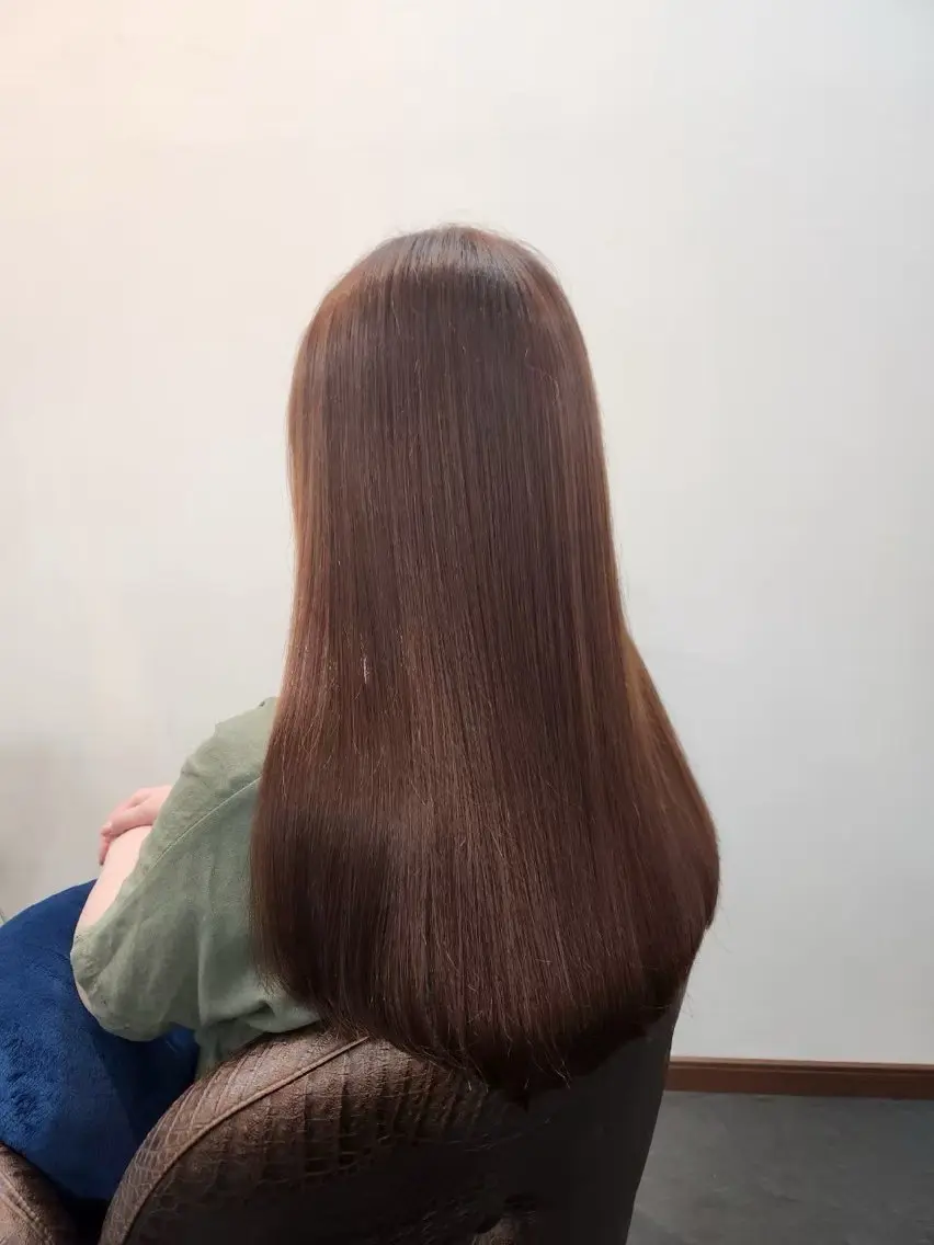 ロング ヘアカラー トリートメント みいな カラーモデル募集中！のヘアスタイル