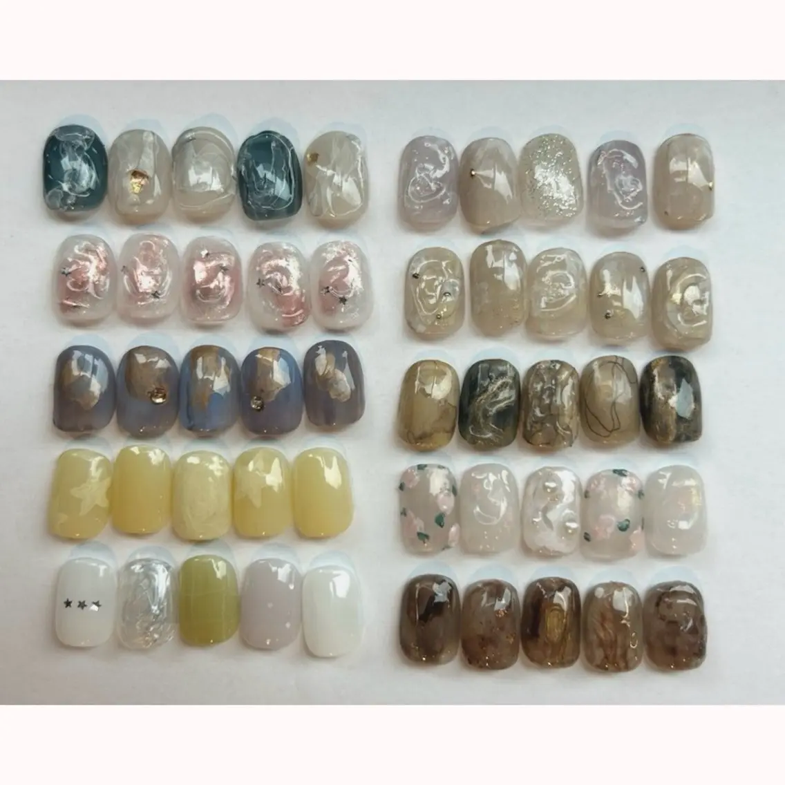 ネイル ハンドネイル scre as Etelのネイルデザイン
