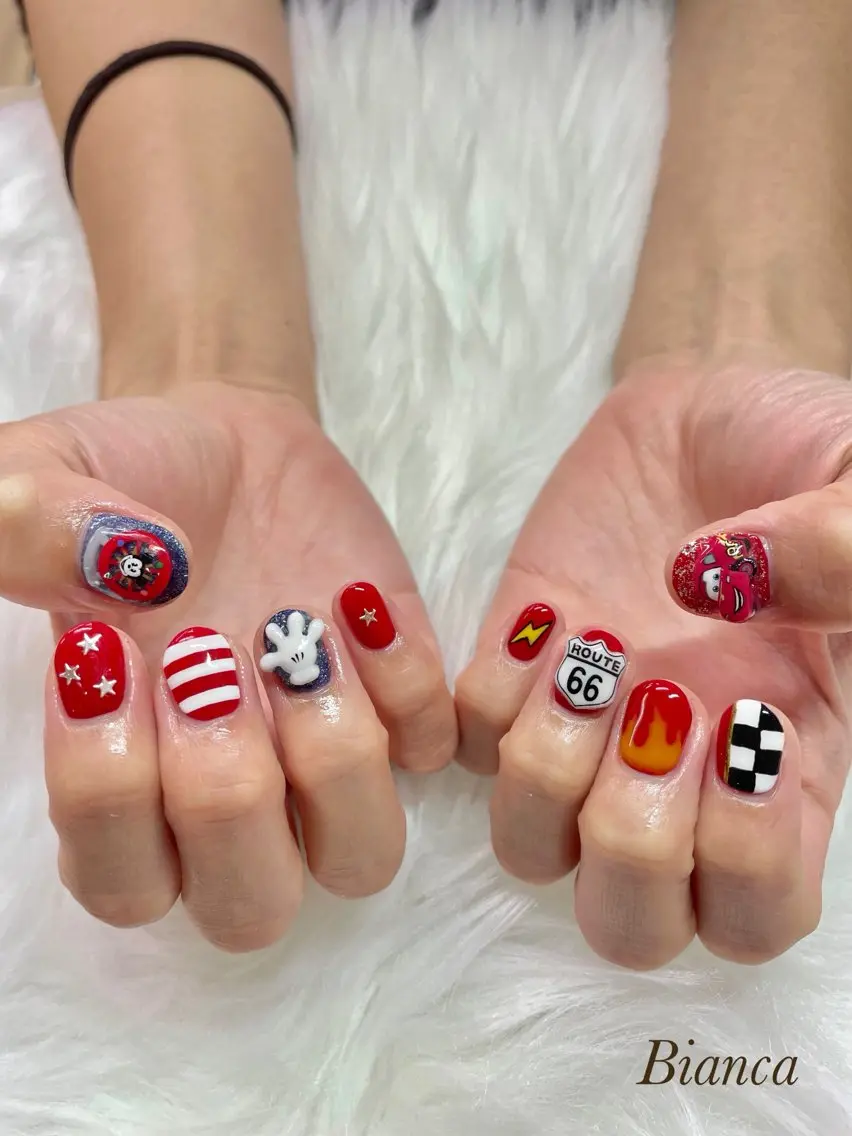 ネイル 持ち込み Bianca高円寺店 やまね💅💕のネイルデザイン