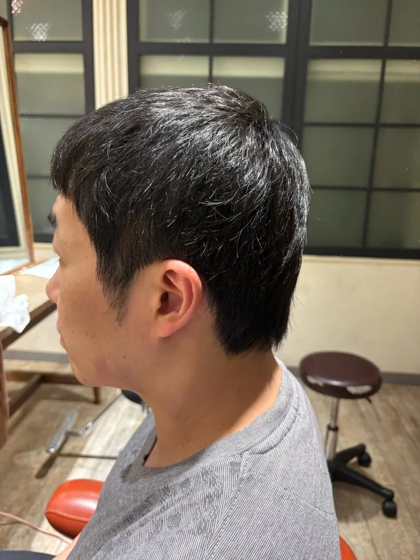 メンズ メンズパーマ 神田一瑳のヘアスタイル