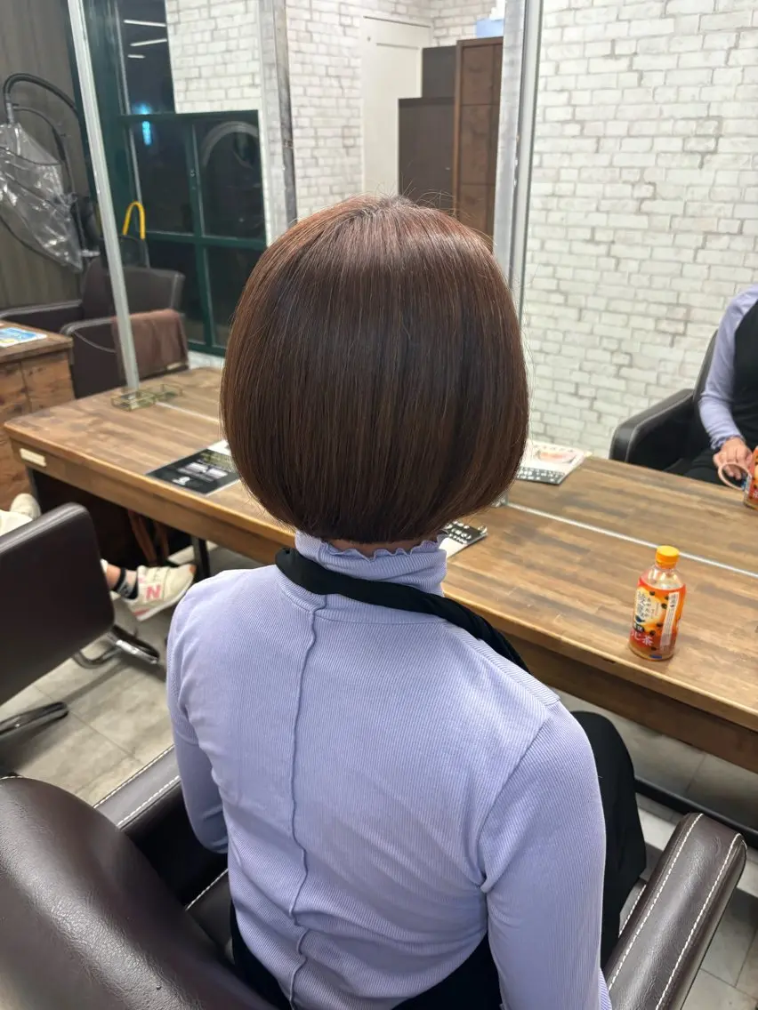 ショート ショートボブ ボブ ショートヘア 荒川 鈴菜のヘアスタイル