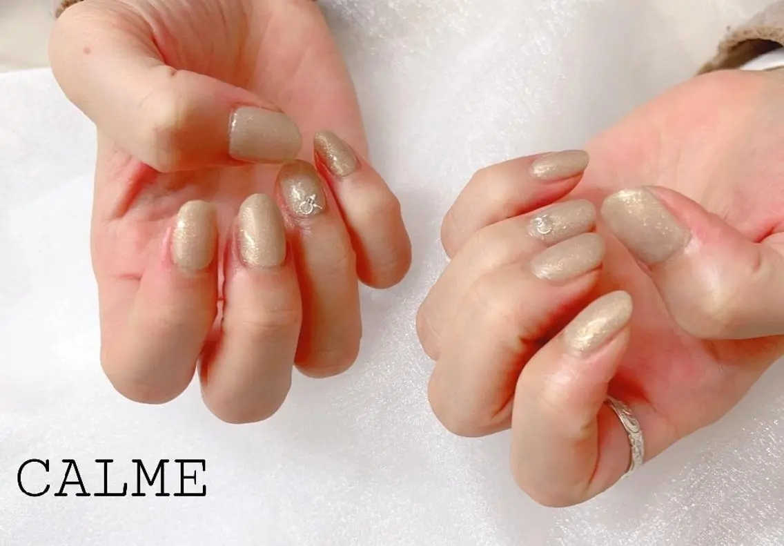 ネイル 持ち込み CALME ♡のネイルデザイン