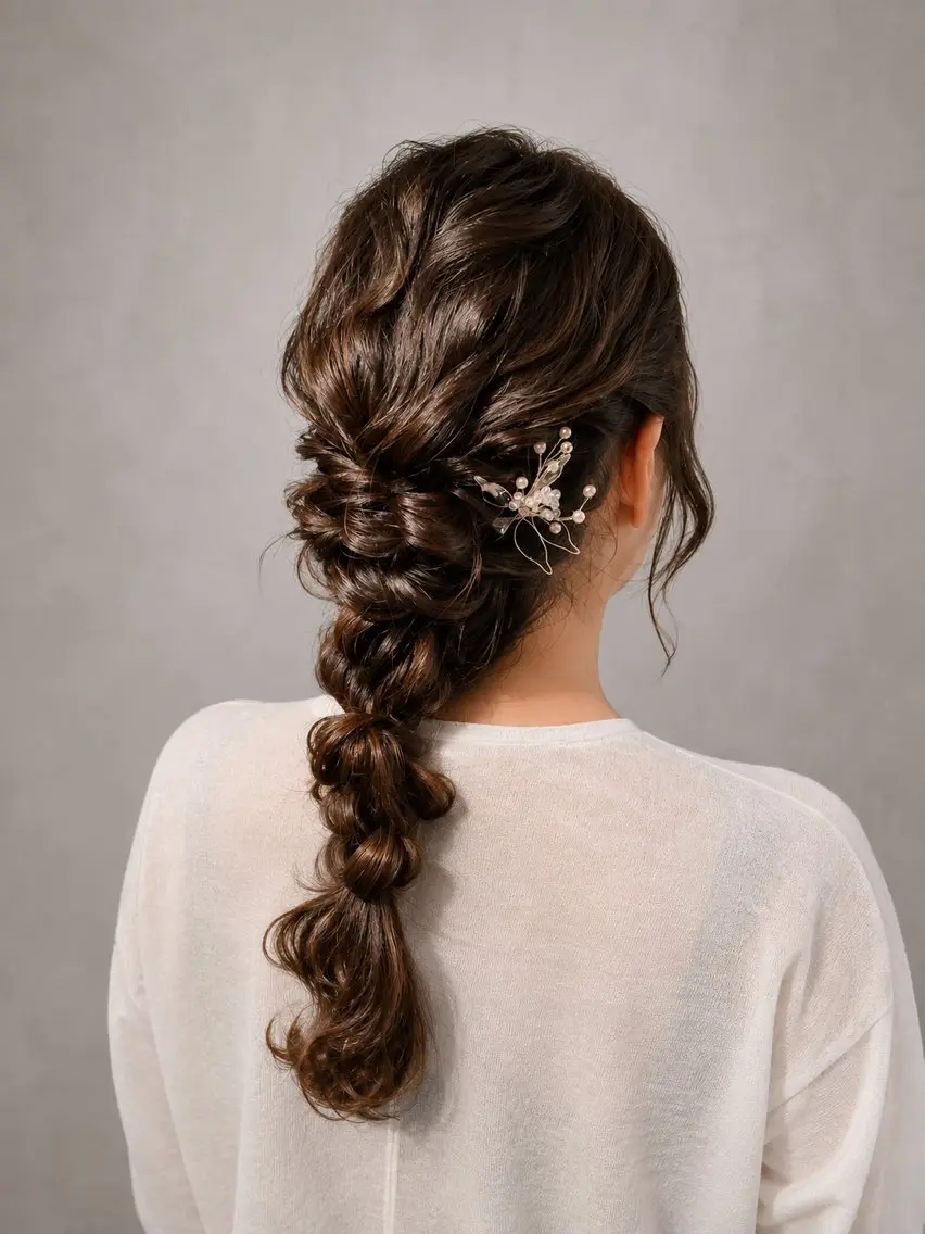 ヘアアレンジ 結婚式・ブライダル 卒業式のヘアスタイル ヘアセット charm《銀座》 ヘアセット/縮毛矯正のヘアスタイル