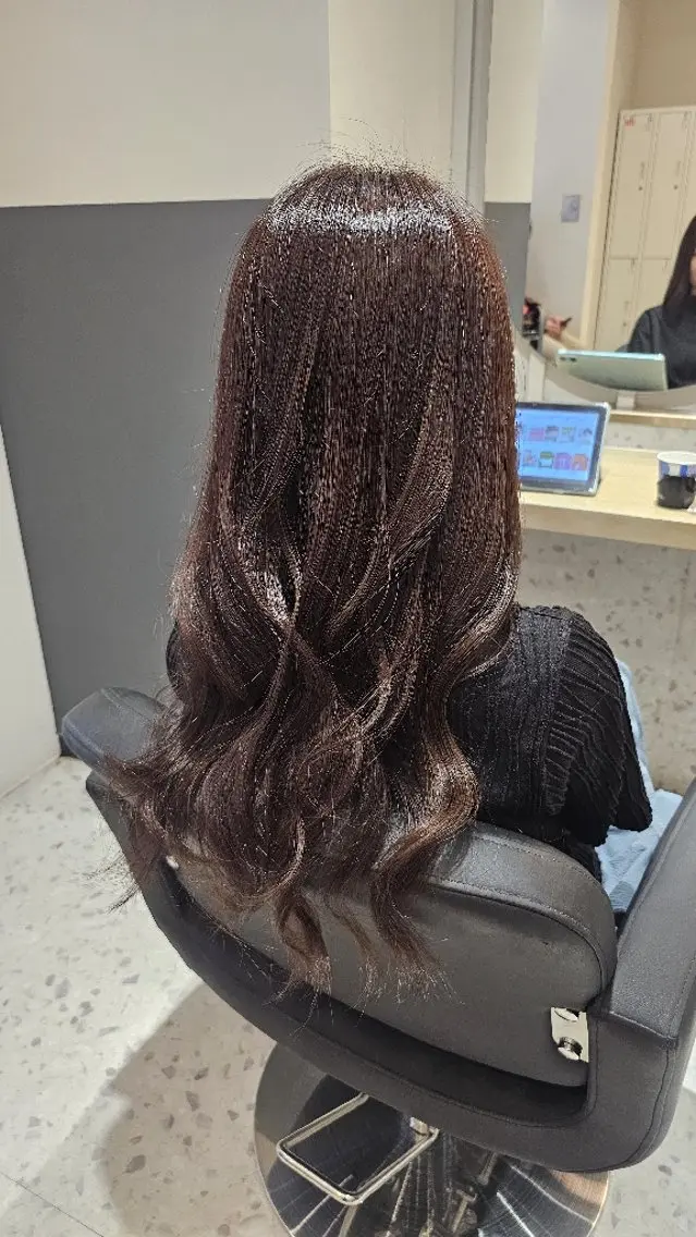 ロング カット ヘアカラー トリートメント 🍀☘️阿部 誉叶☘️🍀のヘアスタイル