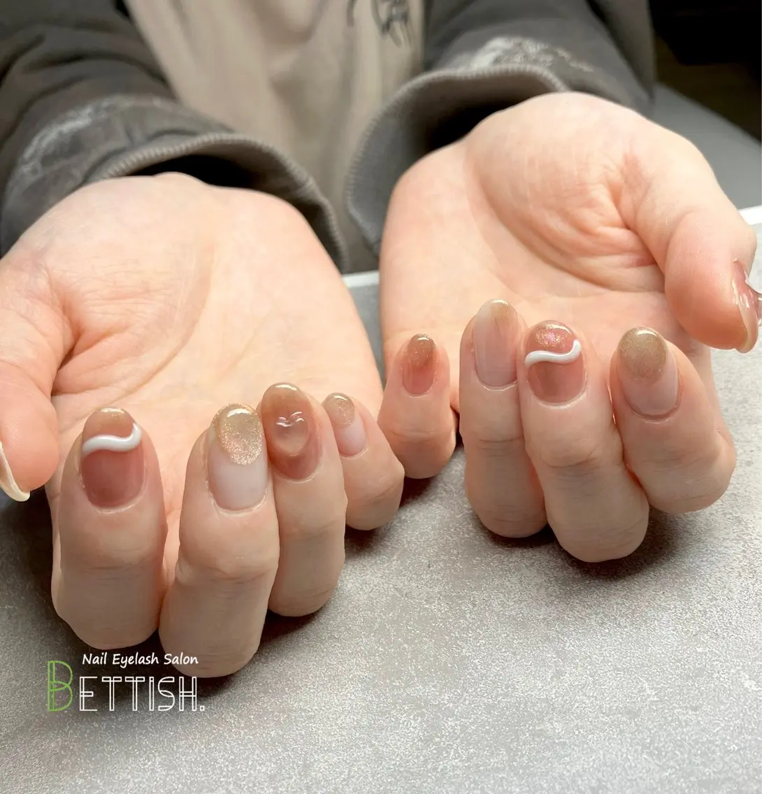 ネイル ハンドネイル BETTISH. KUMIKO☺︎︎のネイルデザイン