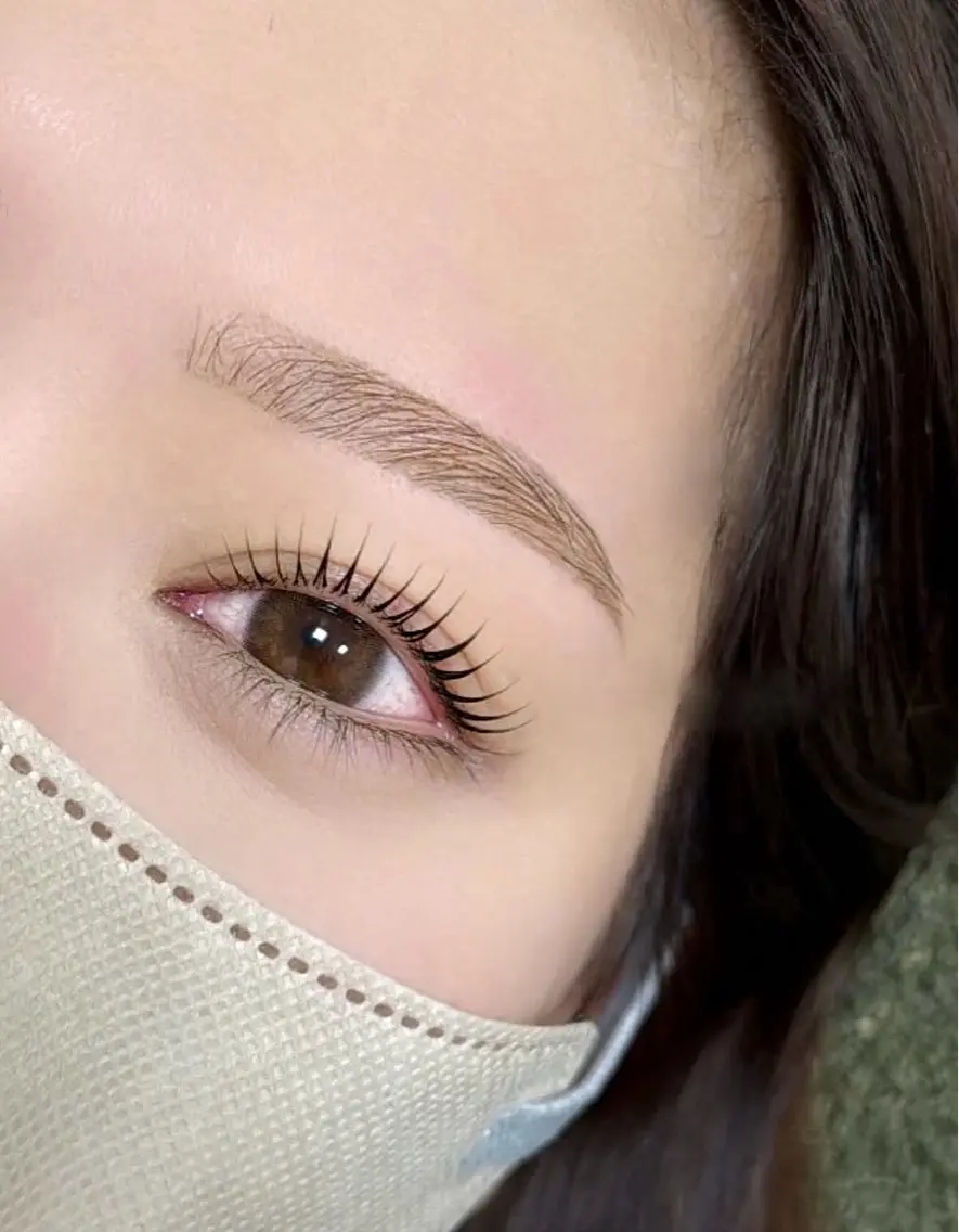 大人気メニュー📋💞間引き付！アイブロウWAX✨️の写真