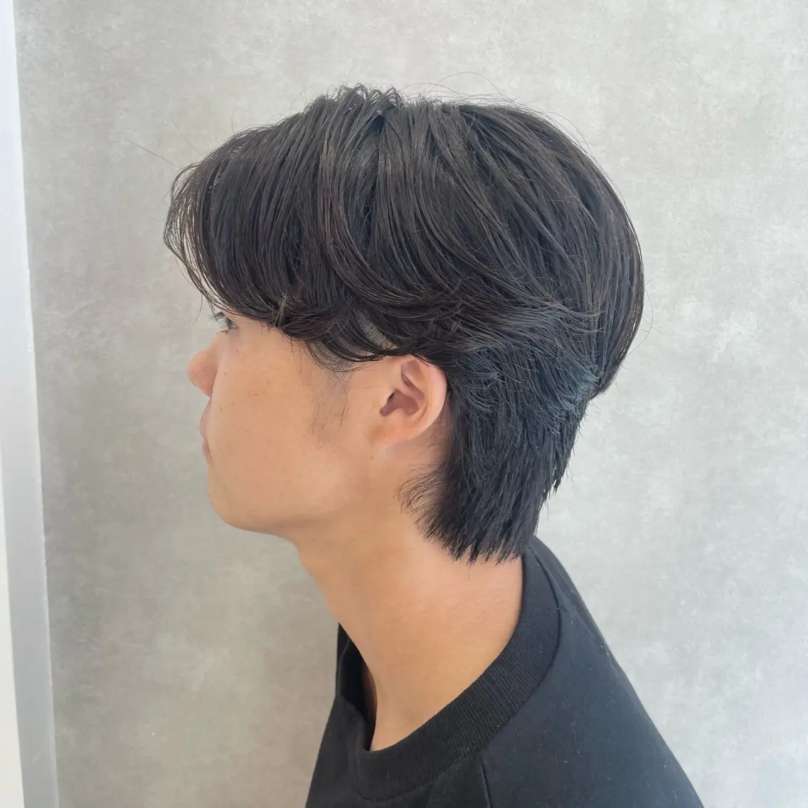 メンズ ダウンパーマ特化💎 ボブ・レイヤーりなのヘアスタイル
