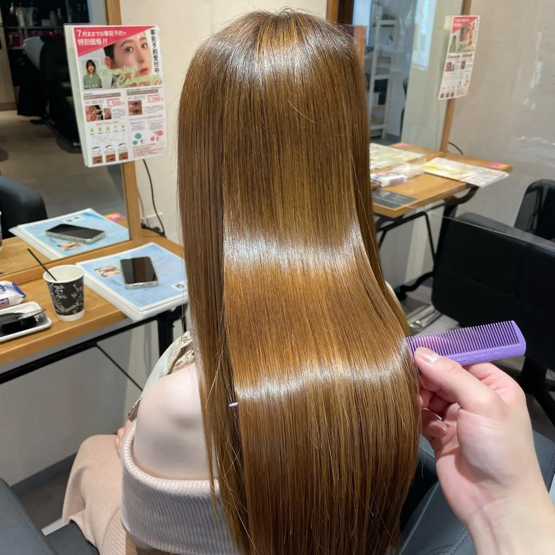 ロング 藤田一輝 【美髪職人】のヘアスタイル