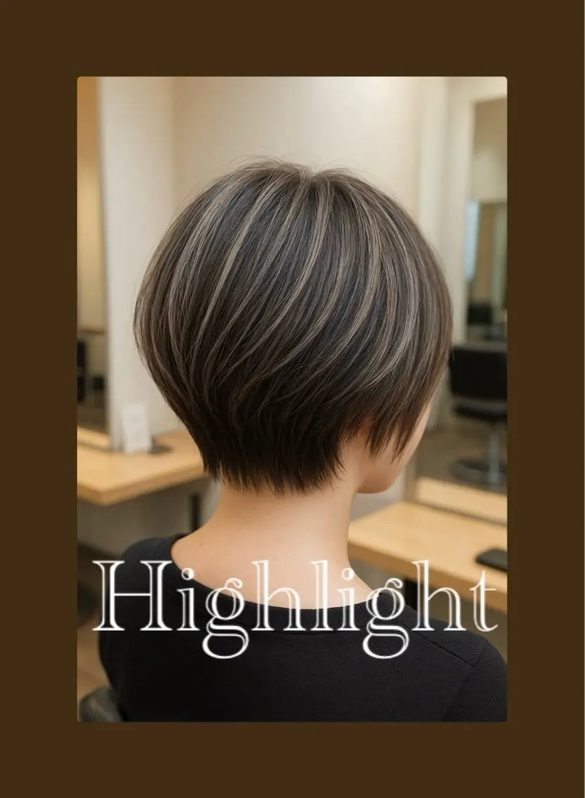 ショート カラー 切りっぱなしボブ ベージュカラー 黒髪 ブリーチ ブルーカラー 🥀髪質改善/ 透明感🥀ユイキのヘアスタイル