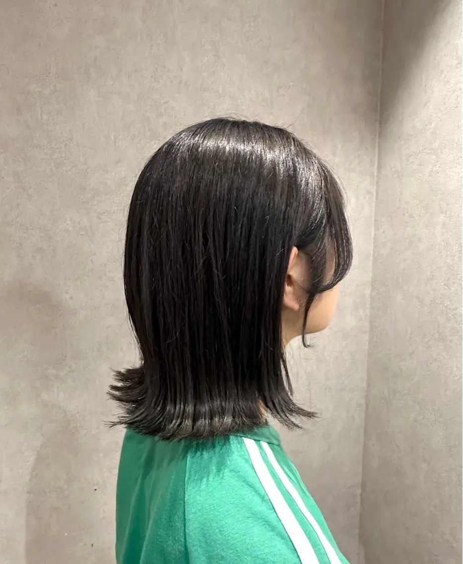 ミディアム ✂️秋葉原 🤍YURI🤍のヘアスタイル