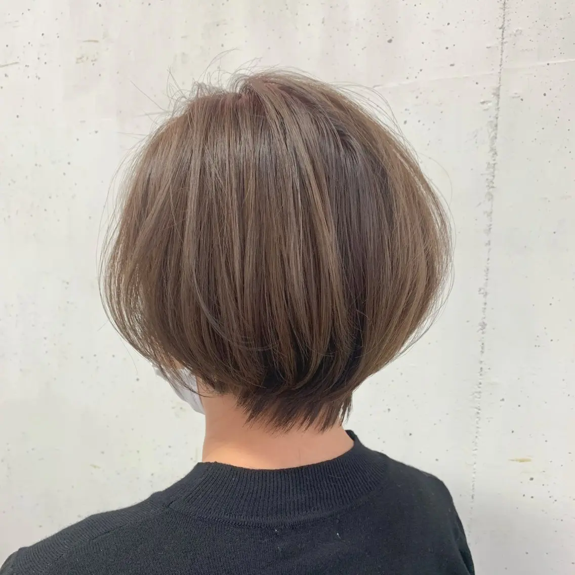 ショート ハイライト 髪質改善 韓国風ヘア 似合わせカット ショートヘア 撮影モデル 服部 哲生のその他イメージ