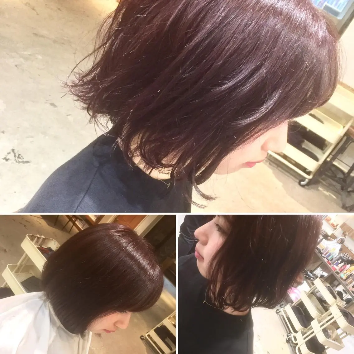 ショート カラー アッシュ ラベンダーカラー ラベンダーピンク ピンクカラー ピンクアッシュ 竹嶌 健吾のヘアスタイル