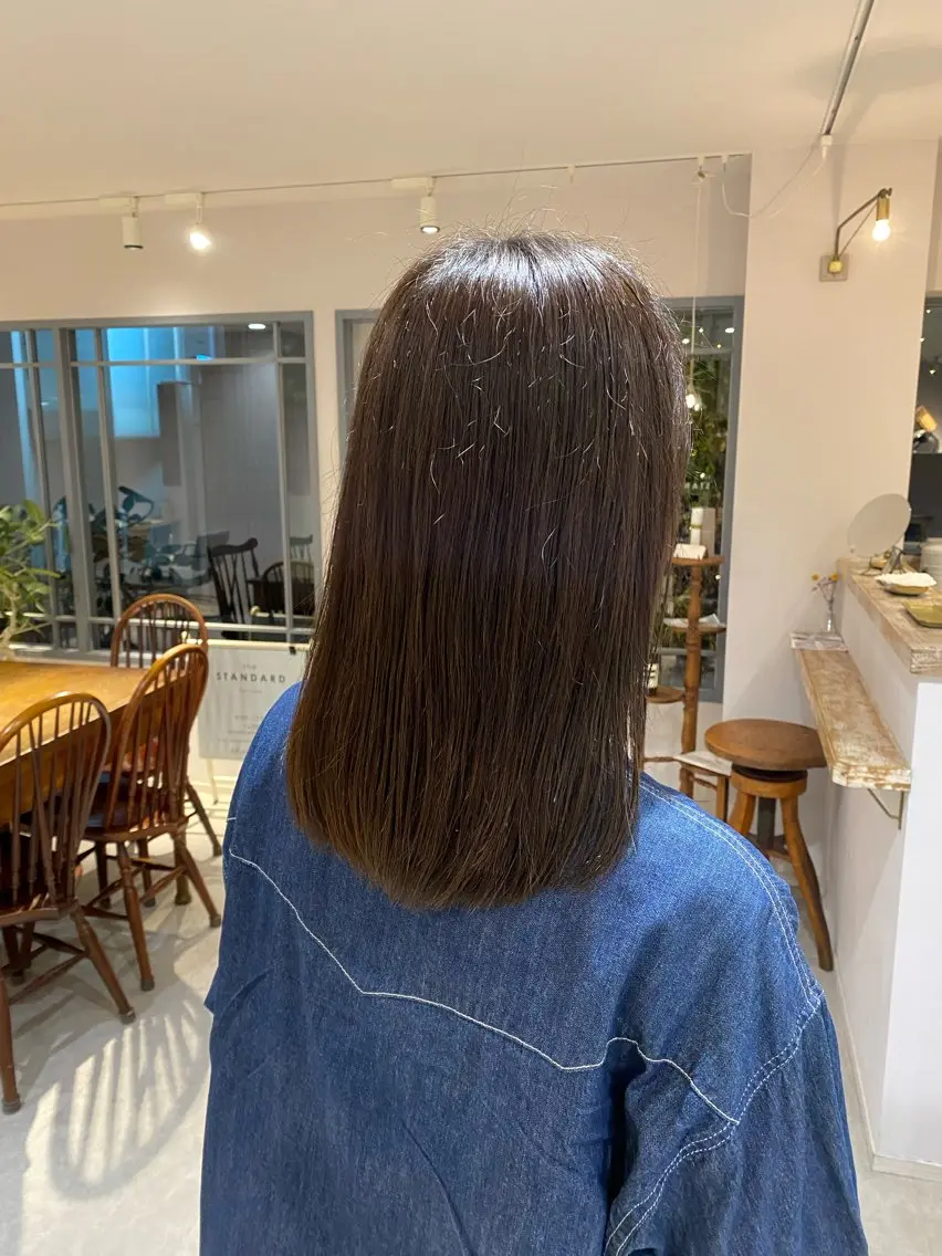ミディアム ショートヘア 【仙川】セリナ‎のヘアスタイル