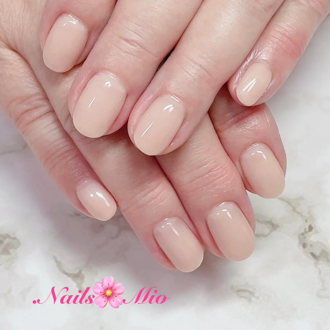 ネイル ワンカラーネイル .Nails Mio 赤羽西ネイルサロンのネイルデザイン