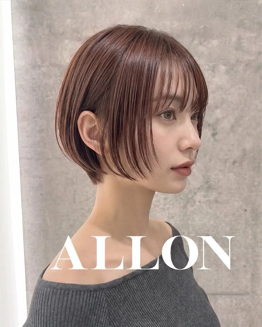 ショート カット ヘアカラー 吉田 修登のヘアスタイル