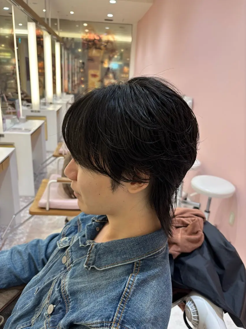 パーマ メンズ カット パーマ メンズカット/パーマ /女性モデル募集中のヘアスタイル