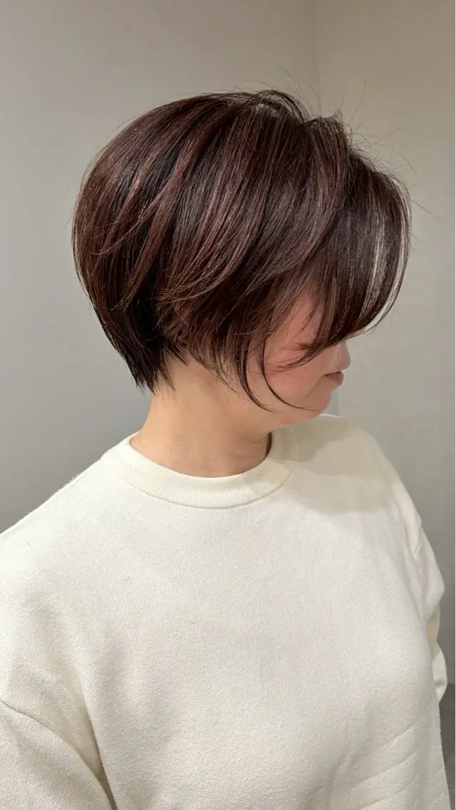 ショート 尾形 日和のヘアスタイル