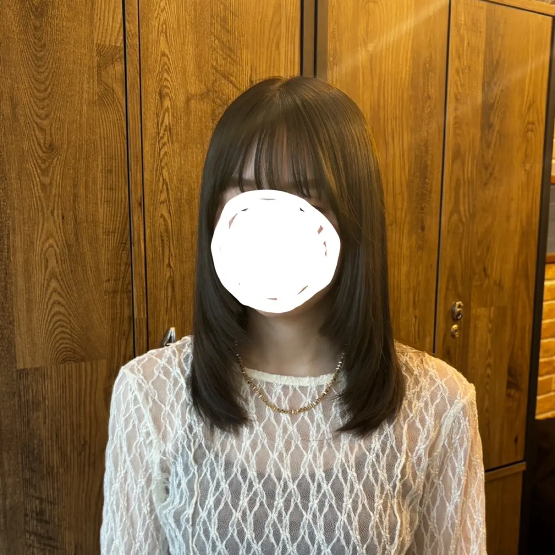 セミロング レイヤーカット 種田菜々🫧/ モデル募集中のヘアスタイル