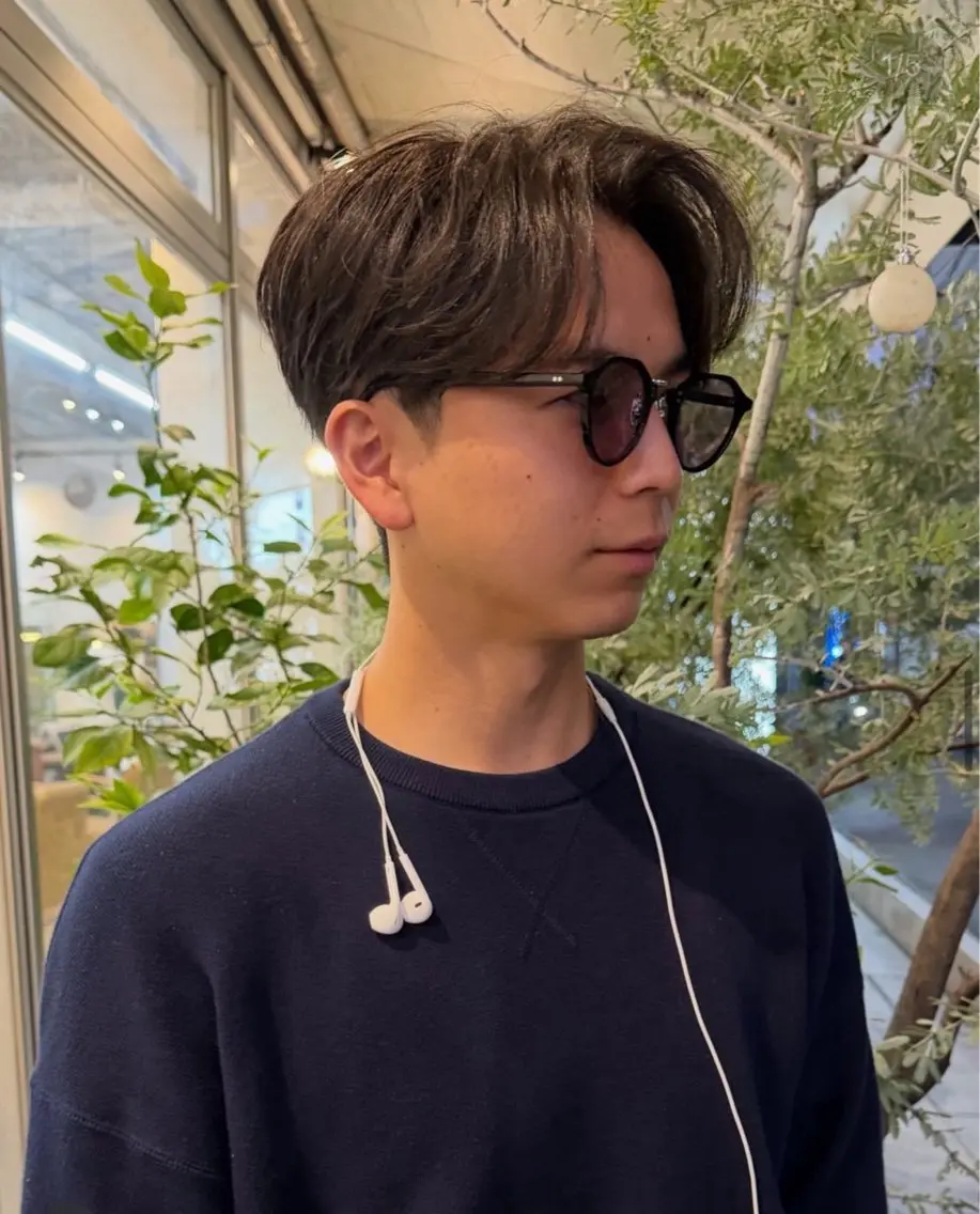 パーマ パーマ 森山 千咲のヘアスタイル