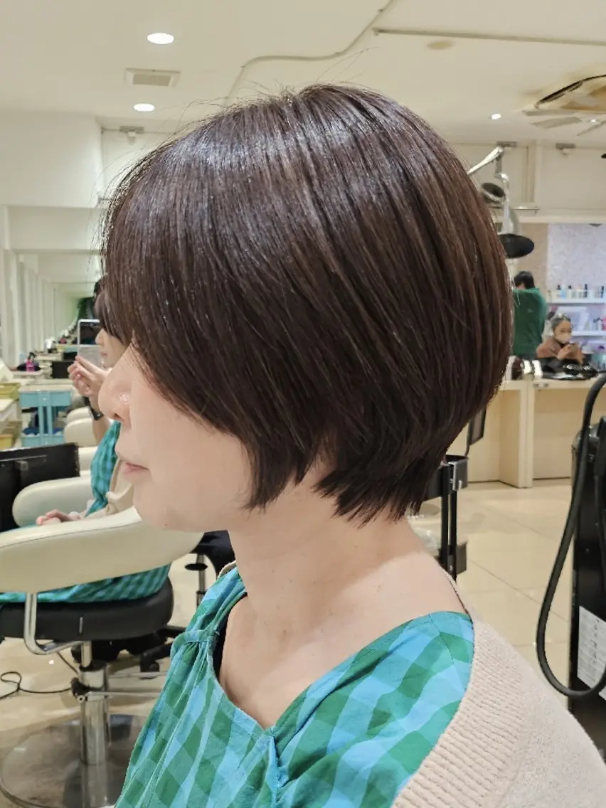 ショート カット 社内カット講師・店長 菅原賢一のヘアスタイル
