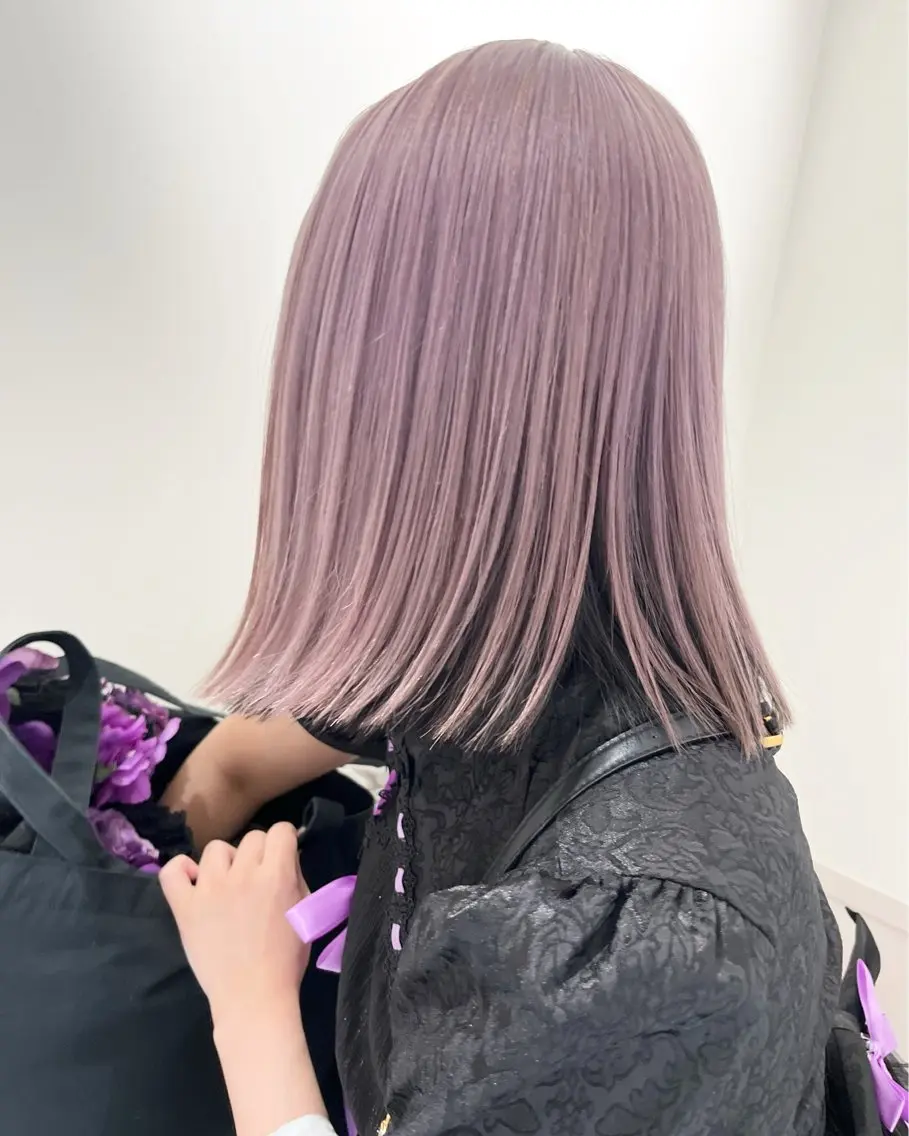 ミディアム カラー 🎀可愛くします💗 空きあり✨のヘアスタイル