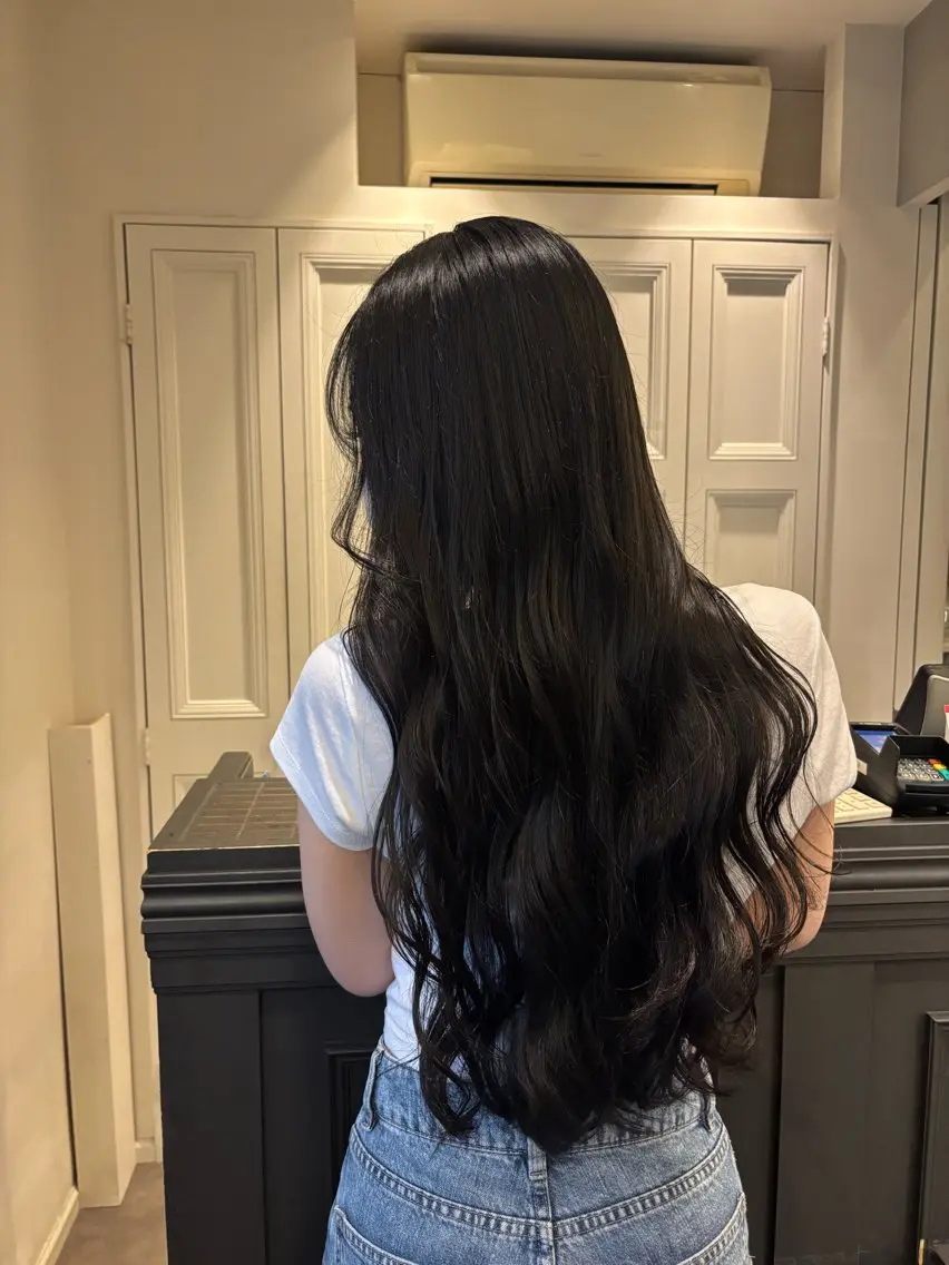 ロング カラー カット ヘアカラー トリートメント 似合わせhair🎀 Manaのヘアスタイル