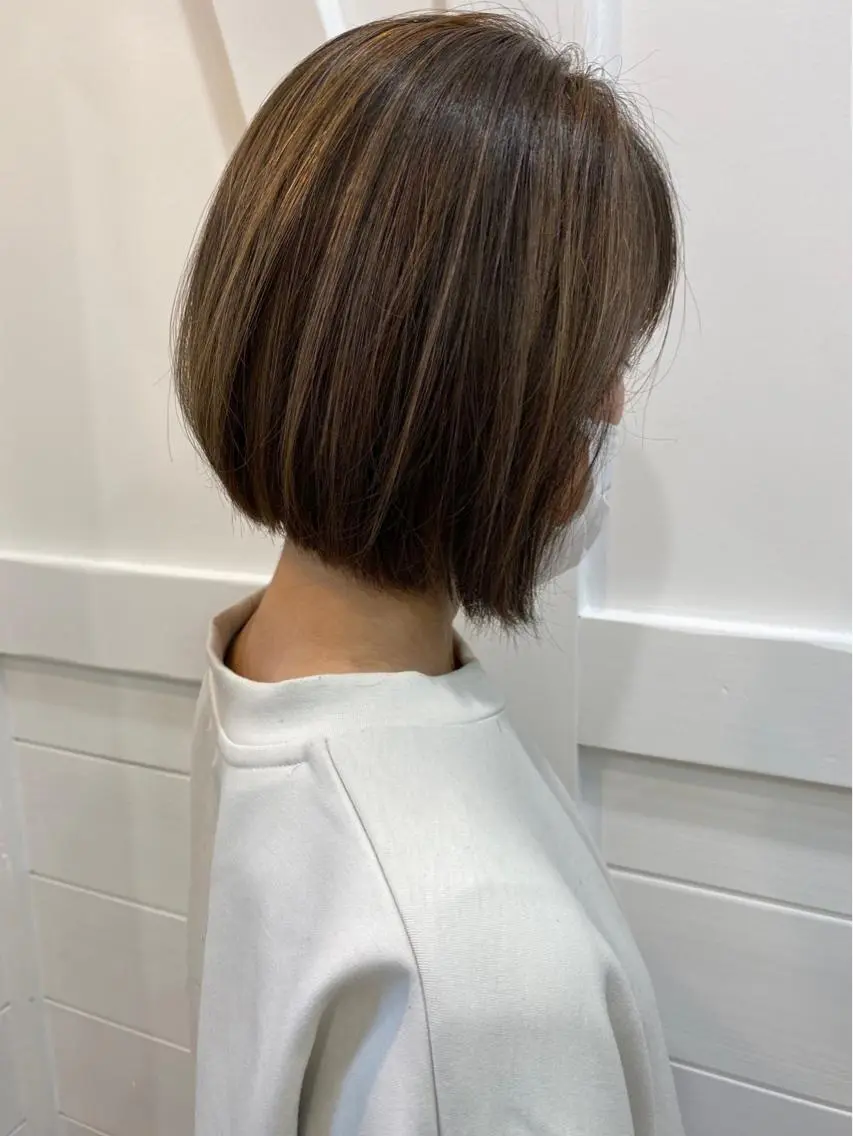 カット＋ノンダメージストレートの写真