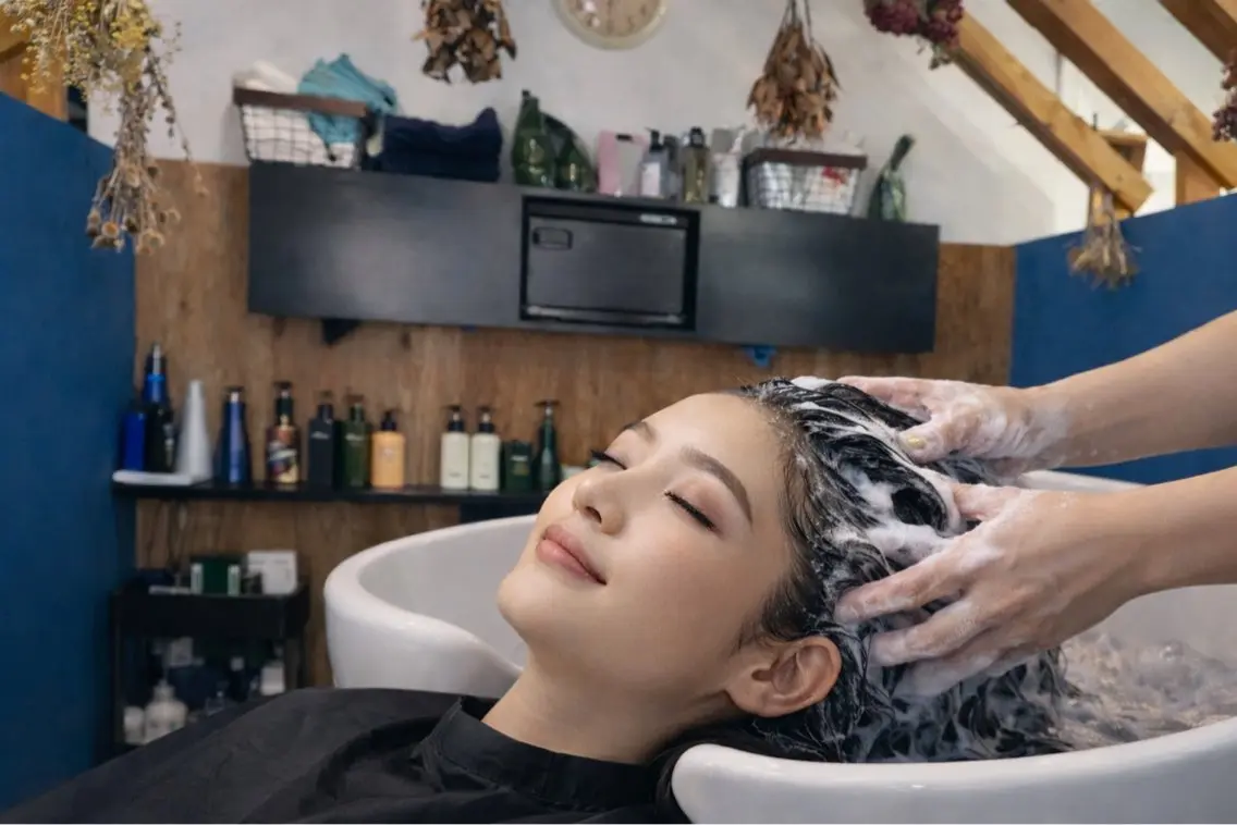 トリートメント ヘッドスパ うる艶×韓国hair 💠明日香💠のヘアスタイル