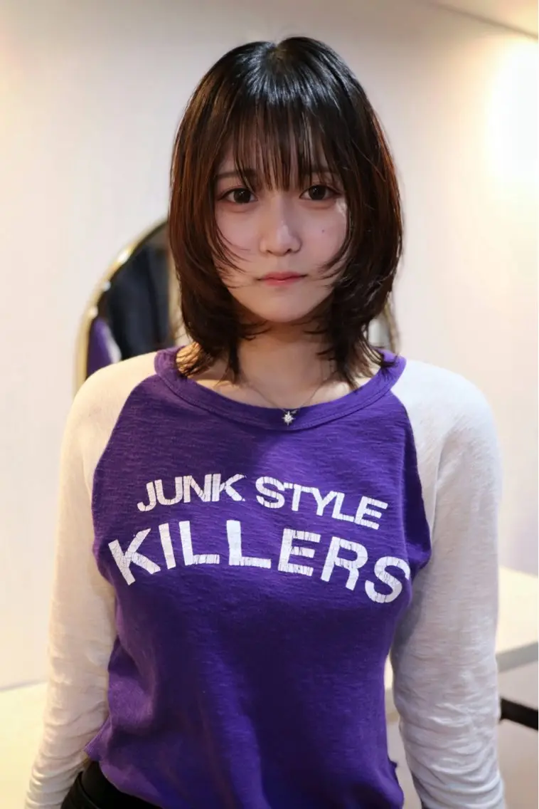 ミディアム 庄司 慎之介のヘアスタイル