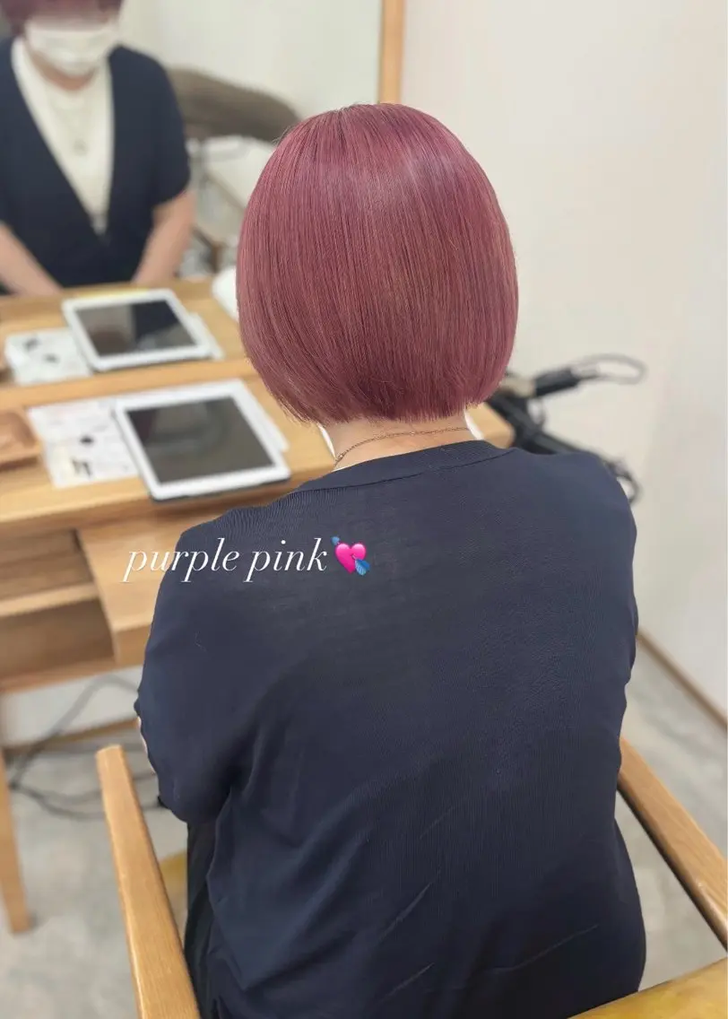 ショート ヘアカラー トリートメント ❤︎KOHARU❤︎ 二条/モデル様急募のヘアスタイル