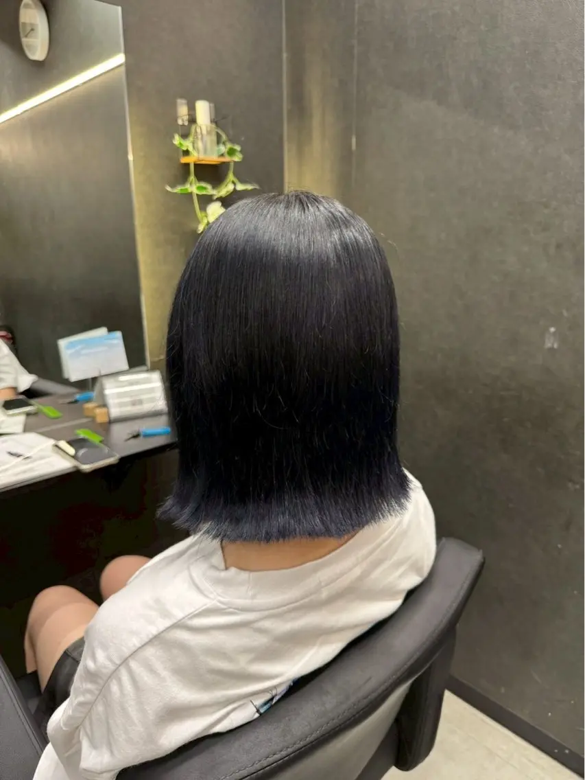 カラー みやした えりのヘアスタイル